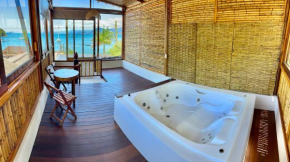 Deck da Villa Pousada Ubatuba